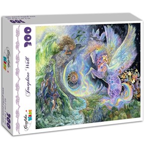 Grafika Kids (01521) - Josephine Wall: "Magical Meeting" - 300 Teile Puzzle