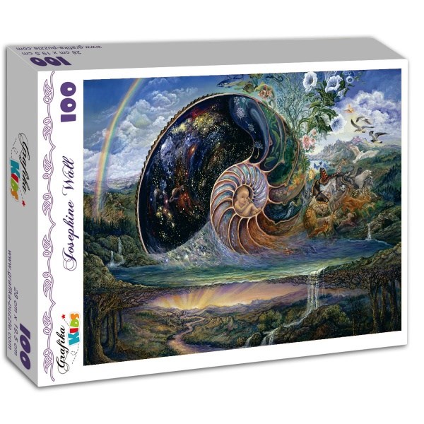 Grafika Kids (01527) - Josephine Wall: "Nautilus" - 100 Teile Puzzle