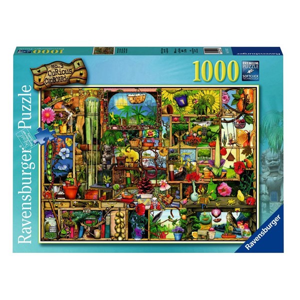 Ravensburger (19482) - Colin Thompson: "Das grandioses Gartenregal" - 1000 Teile Puzzle