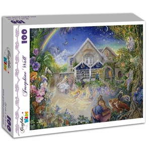 Grafika Kids (01529) - Josephine Wall: "Enchanted Manor" - 100 Teile Puzzle