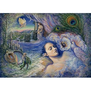 Grafika (T-00354) - Josephine Wall: "Whispered Dreams" - 1000 Teile Puzzle