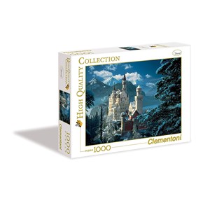 Clementoni (31390) - "Neuschwanstein Castle" - 1000 Teile Puzzle