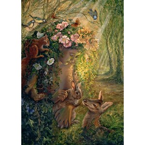Grafika (T-00338) - Josephine Wall: "The Wood Nymph" - 1000 Teile Puzzle