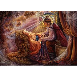 Grafika (T-00384) - Josephine Wall: "Dornröschen" - 2000 Teile Puzzle