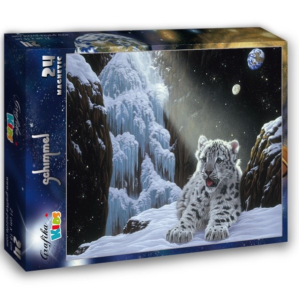 Grafika Kids (01687) - Schim Schimmel: "Ice House" - 24 Teile Puzzle