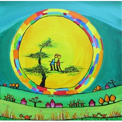 Grafika (02444) - Anne Poire, Patrick Guallino: "Bulle d'Emeraude Chaleureuse" - 1500 Teile Puzzle