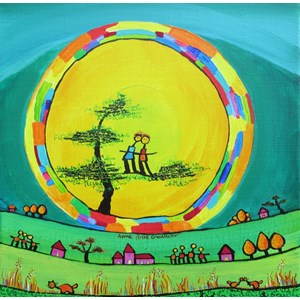 Grafika (02444) - Anne Poire, Patrick Guallino: "Bulle d'Emeraude Chaleureuse" - 1500 Teile Puzzle