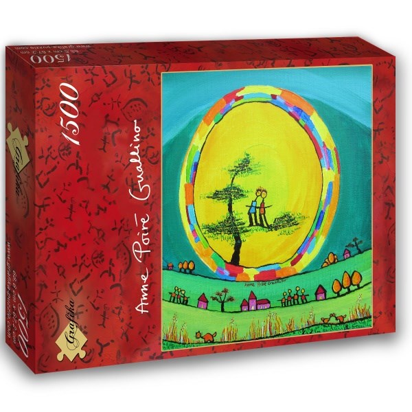 Grafika (02444) - Anne Poire, Patrick Guallino: "Bulle d'Emeraude Chaleureuse" - 1500 Teile Puzzle