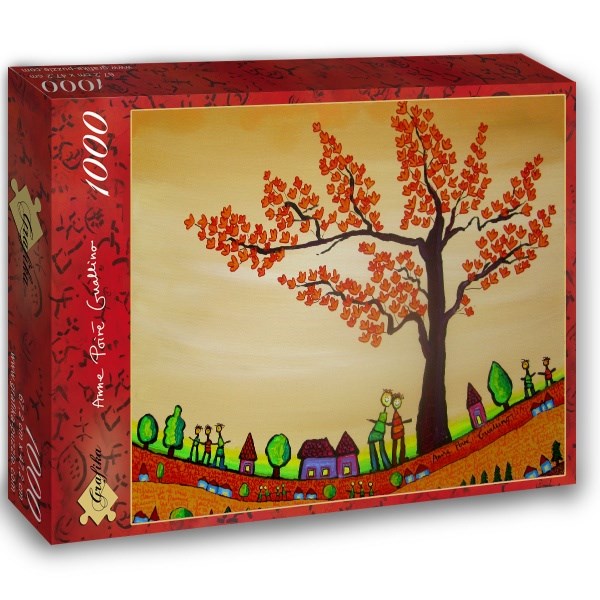 Grafika (02465) - Anne Poire, Patrick Guallino: "Paisible" - 1000 Teile Puzzle
