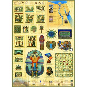 Eurographics (6000-0083) - "Ägypter" - 1000 Teile Puzzle