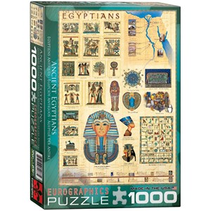Eurographics (6000-0083) - "Ägypter" - 1000 Teile Puzzle