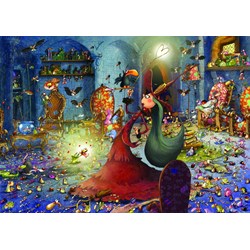 Grafika (T-00482) - François Ruyer: "Witch" - 2000 Teile Puzzle