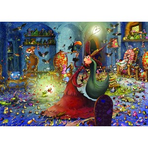 Grafika (T-00482) - François Ruyer: "Witch" - 2000 Teile Puzzle
