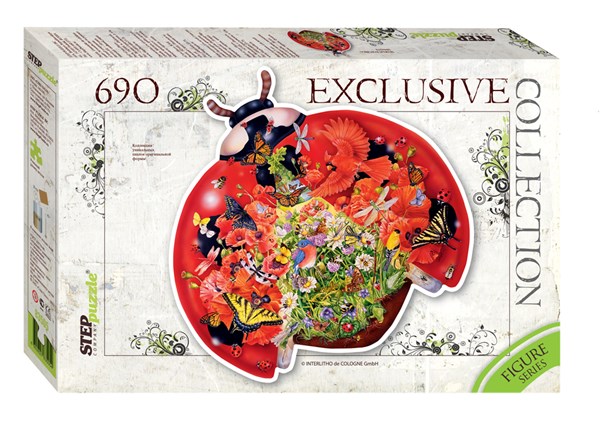 Step Puzzle (83505) - "Marienkäfer" - 690 Teile Puzzle