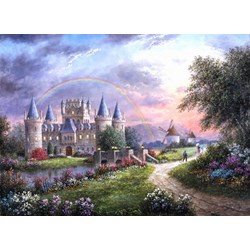 Grafika Kids (01840) - Dennis Lewan: "Inverary Castle" - 300 Teile Puzzle