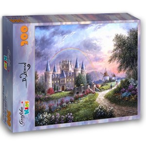 Grafika Kids (01840) - Dennis Lewan: "Inverary Castle" - 300 Teile Puzzle
