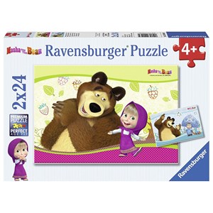 Ravensburger (09046) - "Masha and the Bear" - 24 Teile Puzzle