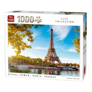 King International (05661) - "Eiffel Tower" - 1000 Teile Puzzle