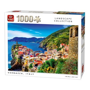 King International (05665) - "Vernazza, Italien" - 1000 Teile Puzzle