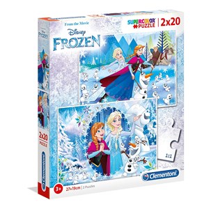Clementoni (07030) - "Frozen" - 20 Teile Puzzle