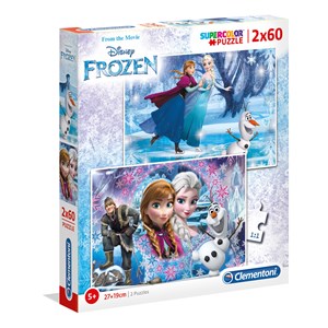 Clementoni (07119) - "Frozen" - 60 Teile Puzzle