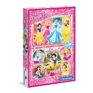 Clementoni (07133) - "Disney Princess" - 60 Teile Puzzle