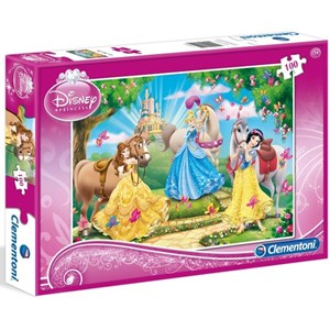 Clementoni (07222) - "Disney Princess" - 100 Teile Puzzle
