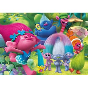 Clementoni (07250) - "Trolls" - 100 Teile Puzzle