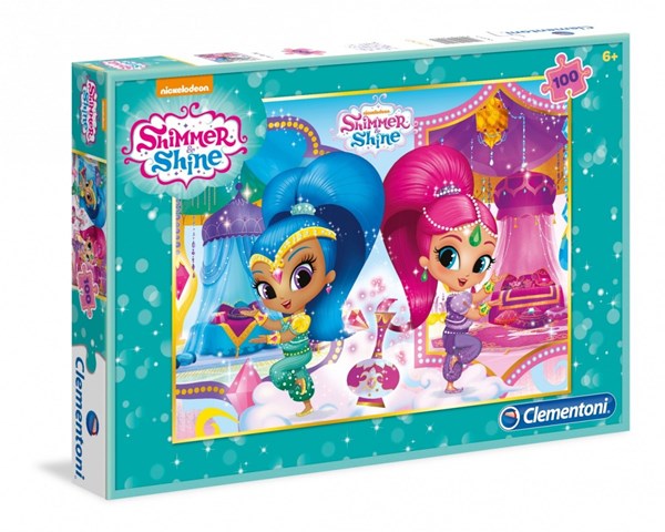 Clementoni (07256) - "Shimmer & Shine" - 100 Teile Puzzle