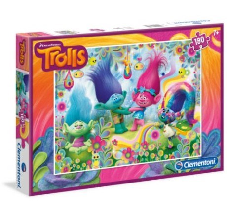 Clementoni (07335) - "Trolls" - 180 Teile Puzzle