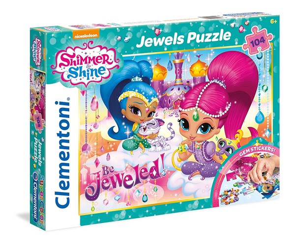 Clementoni (20143) - "Shimmer & Shine" - 104 Teile Puzzle