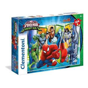 Clementoni (23704) - "Spiderman" - 104 Teile Puzzle