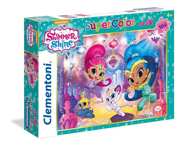 Clementoni (23705) - "Shimmer & Shine" - 104 Teile Puzzle
