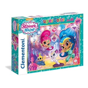 Clementoni (23705) - "Shimmer & Shine" - 104 Teile Puzzle