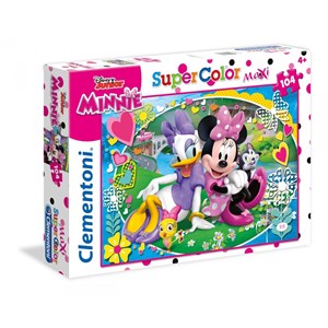 Clementoni (23708) - "Minnie Mouse" - 104 Teile Puzzle