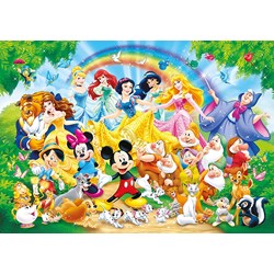 Clementoni (26952) - "Disney Family" - 60 Teile Puzzle