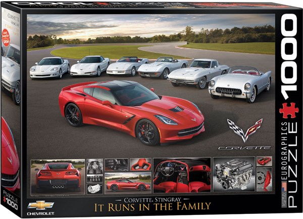 Eurographics (6000-0736) - "2014 Corvette Stingray" - 1000 Teile Puzzle