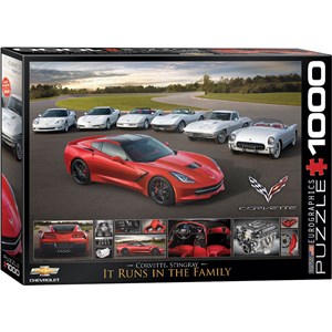 Eurographics (6000-0736) - "2014 Corvette Stingray" - 1000 Teile Puzzle