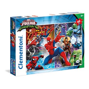 Clementoni (26967) - "Spider-Man" - 60 Teile Puzzle