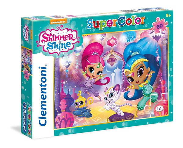 Clementoni (26969) - "Shimmer & Shine" - 60 Teile Puzzle