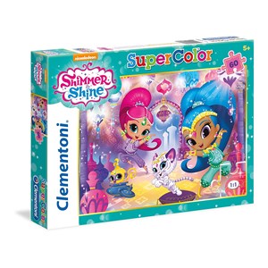 Clementoni (26969) - "Shimmer & Shine" - 60 Teile Puzzle