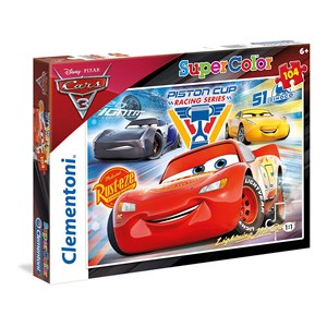 Clementoni (27072) - "Cars 3" - 104 Teile Puzzle