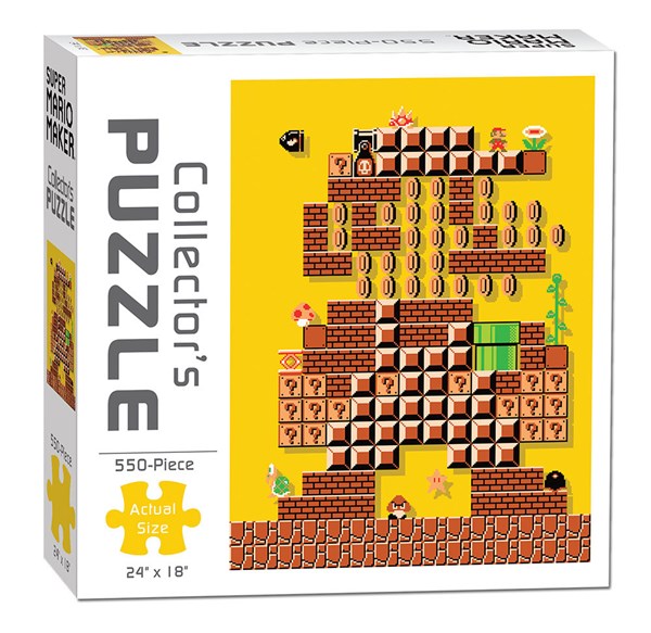USAopoly (PZ005-478) - "Mario Maker #1 Puzzle" - 550 Teile Puzzle