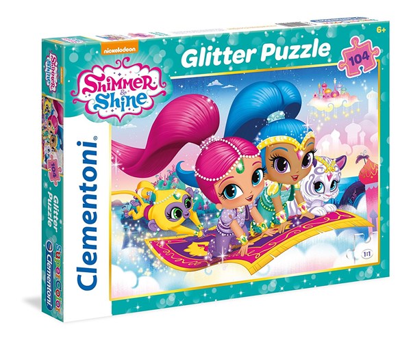 Clementoni (27991) - "Shimmer & Shine" - 104 Teile Puzzle