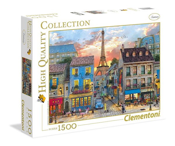 Clementoni (31679) - Dominic Davison: "Pariser Straße" - 1500 Teile Puzzle