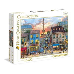 Clementoni (31679) - Dominic Davison: "Pariser Straße" - 1500 Teile Puzzle