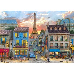 Clementoni (31679) - Dominic Davison: "Pariser Straße" - 1500 Teile Puzzle