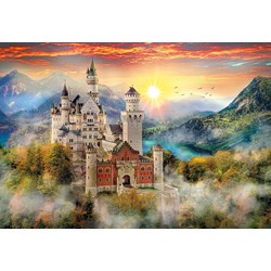 Clementoni (32559) - "Schloss Neuschwanstein" - 2000 Teile Puzzle