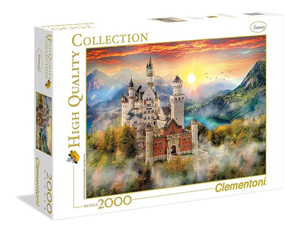 Clementoni (32559) - "Schloss Neuschwanstein" - 2000 Teile Puzzle