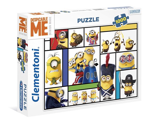 Clementoni (39407) - "Minions" - 1000 Teile Puzzle